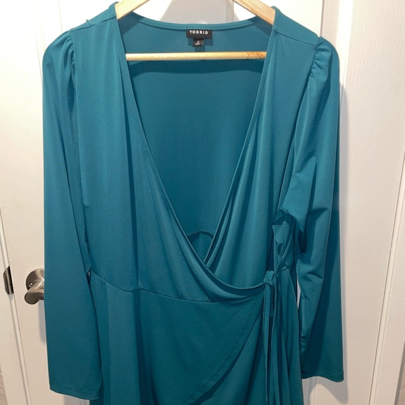 torrid Tops - Torrid size 2 wrap dress (XXL)